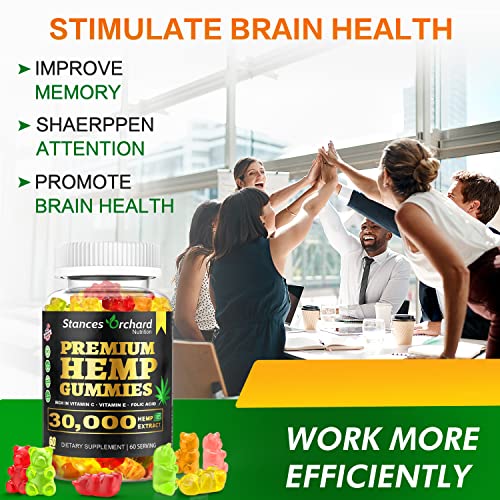 Advanced Dietary Gummies for Adults, Extra Strength Natural Organic Supplement, Vegan, Non-GMO, Low Sugar