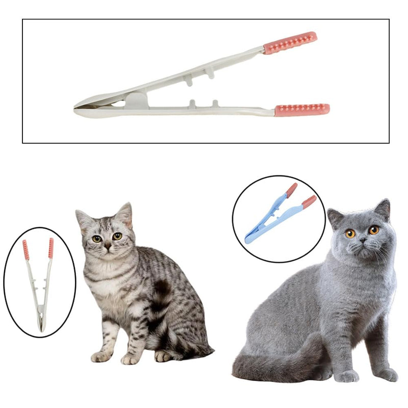 2 Pack Dog Tear Stain Remover Brush Instead of Wipes Pet Eye Grooming Tools Clip Tweezer with Soft Silicone Tips for Cats Kitty Puppy Chihuahua Eyes Excrement Mucus Discharge Crust Cleaning - PawsPlanet Australia