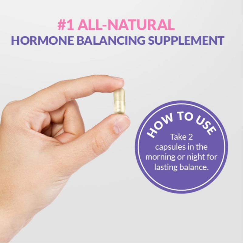 GleeFull Over 30 Hormone Support - Menopause Supplements for Women - Hormone Balance for Women - Hot Flash Relief - Menopause Support 60 Count (Pack of 1) - BeesActive Australia