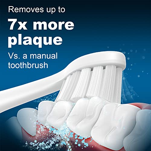 Replacement Toothbrush Heads for TAO Clean Electric Toothbrush White