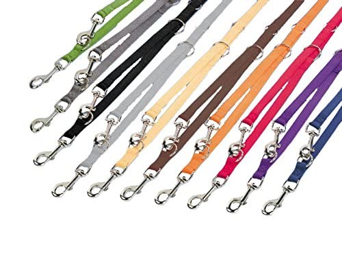 Nobby Classic leash, black, L 200 cm, W 10 mm, 1 piece, width 10 mm - BeesActive Australia