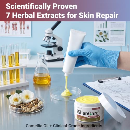 First Aid Burn Ointment with Camellia Oil, Fast-Acting Natural Relief for Burns, Sunburns, Cuts & Scrapes, Ensitive Skin Safe, 1.76oz 1.76 Ounce(50g)