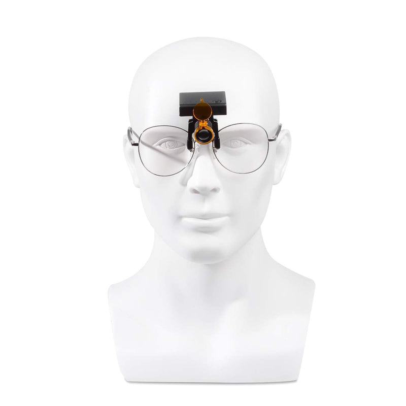 US 3W Light LED Headlamp with Optical Filter,Universal Clip Compatible with All Loupes and Safety Glasses DY-010