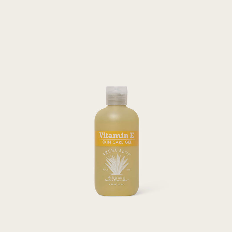 Aruba Aloe Vitamin E Skin Care Gel, Oil-Free Moisturizing Gel for Face & Body, 8.5 oz