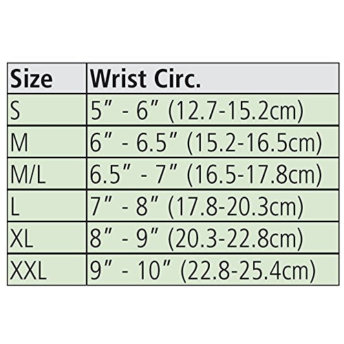 Lohmann & Rauscher 17028 epX Ambiflex Stabilization & Pressure Relief Wrist Brace with Flexible Stays for Carpal Tunnel, Fits Both Left & Right Wrist, XX-Large