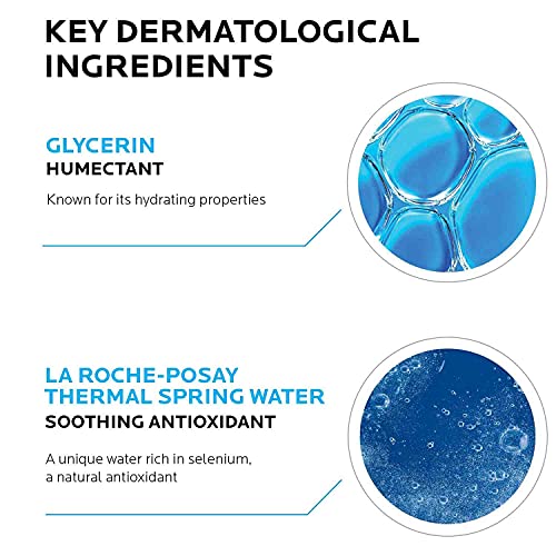 La Roche-Posay Toleriane Sensitive Fluide Face Moisturizer, with Glycerin 1.35 Fl Oz (Pack of 1)
