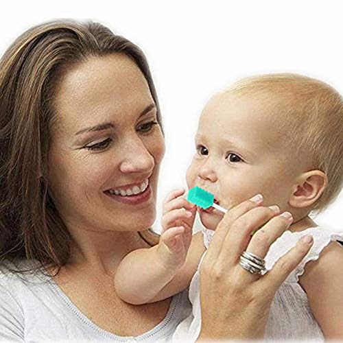 250 Pcs Disposable Oral Swabs,Sterile Dental Sponge for Mouth&Gum Cleaning 250 Pack