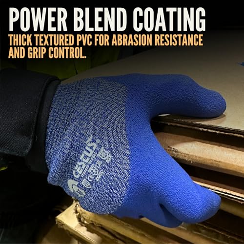Cestus C13, ANSI A3 Cut Resistant Freezer Gloves, Insulated Large