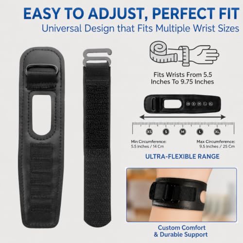 Wrist Brace for TFCC Tears – Ulnar Wrist Brace for ECU Tendonitis, Ulnar Nerve Entrapment & Ulnar-Sided Pain | Wrist Support Stabilizer for TFCC Tear Recovery – Left or Right Hand Universal Size