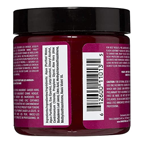 Manic Panic Fuschia Shock Hair Dye, 4 oz