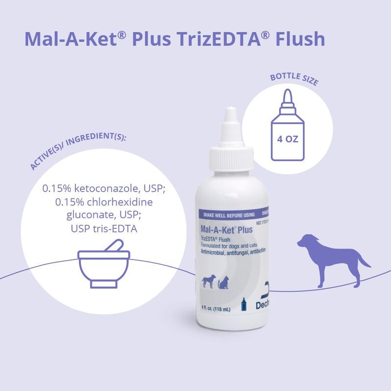 Plus TrizEDTA Flush for Cats and Dogs, 4 oz - BeesActive Australia