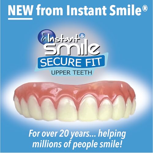 Instant Smile Secure Fit Upper Teeth Veneer -