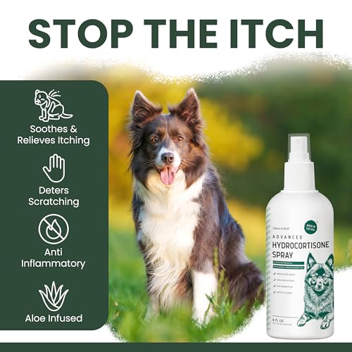 Hydrocortisone Spray for Dogs - 4 oz Anti Itch Spray for Dogs 4oz