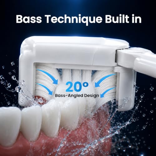 3 Sided Replacement Electric Toothbrush Heads Model W1