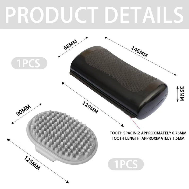 Groomify Pet Care Brush, Groomify Brush Dog, Pet Deshedding Brush with Pet Bath Brushes, Waggytails Brush, Paw Star Dog Brush, Pet Hair Removal Grooming Brush For Cats And Dogs - BeesActive Australia
