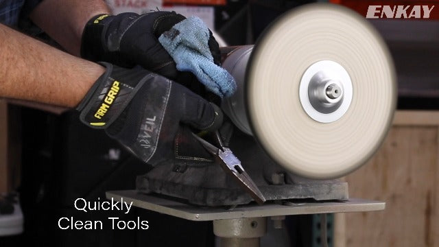 ENKAY - Black Emery Polishing Compound, 1 Lb. (U.S. Made)