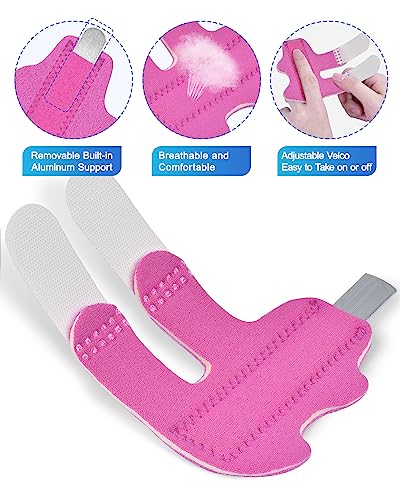 Finger Splint, 8pcs Finger Support Brace for Arthritis Knuckle Immobilization