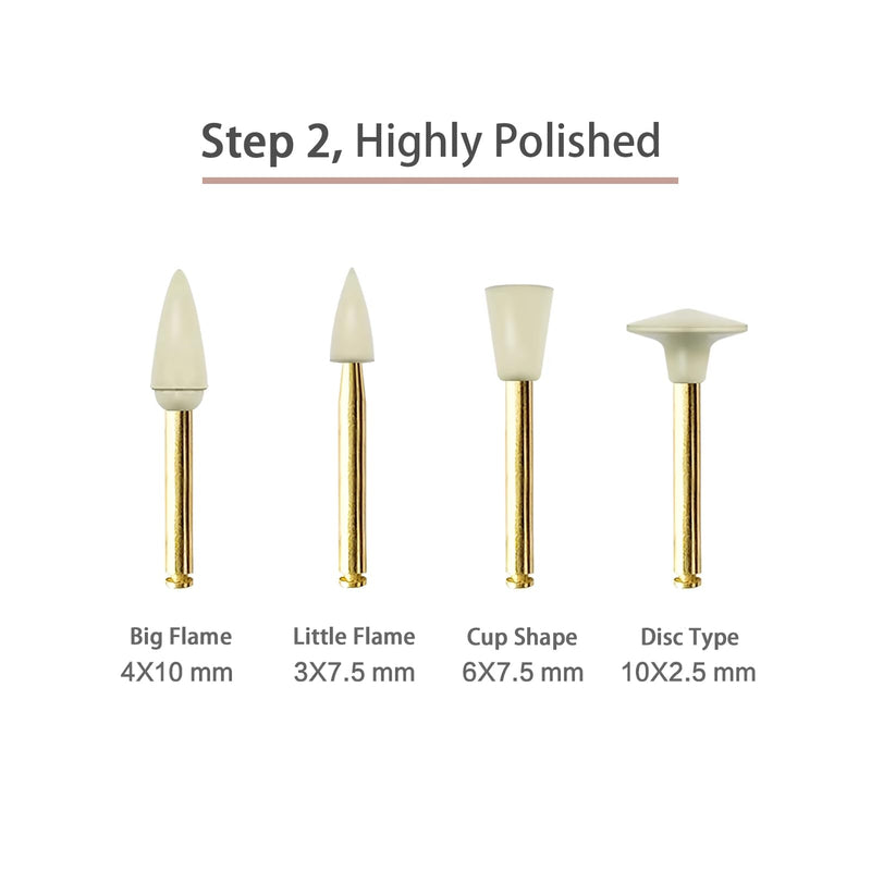 Dental Composite Resin Polishing Disc Polishe Wheels, Dental Dimond Impregnated Polishing System for Polishing Sanding Finishing Grinding Dental Lab Tool - BeesActive Australia