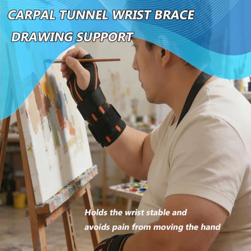 King Mills Plus Size Wrist Brace, Extra Large, Right Hand Only