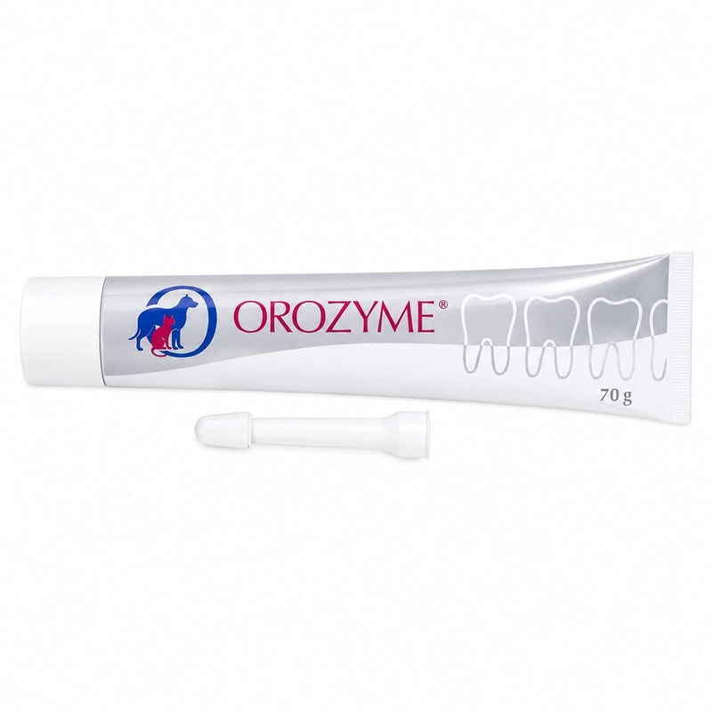 Ecuphar Orozyme Dental Care Gel | 70g | Dental Care Gel for Dogs and Cats | Daily Care of Dental Teeth 70 g (Pack of 1)