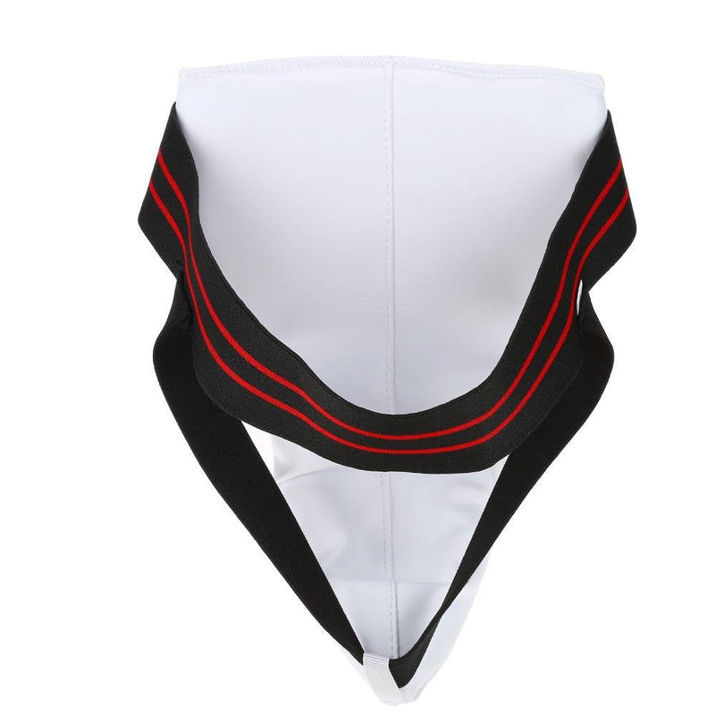 Vbest life Men Groin Guard, Men Taekwondo Groin Guard Men Jockstrap Boxing Karate Jockstrap Crotch Protector(L) for Martial Arts Groin Protectors
