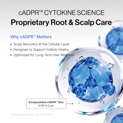 Refilled cADPR Booster Plus Hair Growth Serum for Moisturizing Scalp Care Moisture