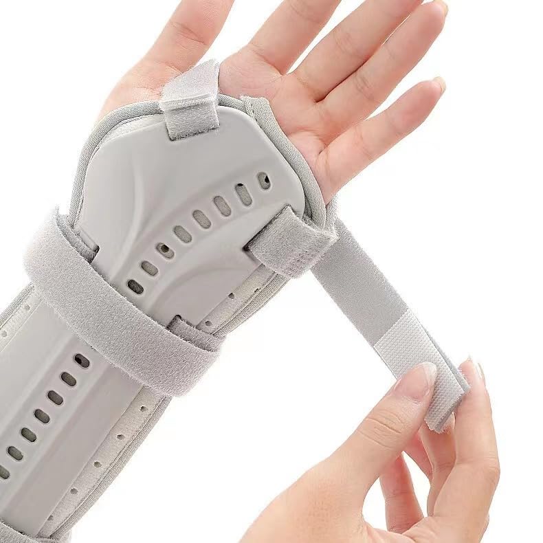 Kids Wrist Brace with Arm Sling Adult Wrist Support Brace Belt Youth Hand Immobilizer Children Night Support to Aid Sprains Strains Tendonitis Carpal Tunnel (Left hand, Small) Left hand