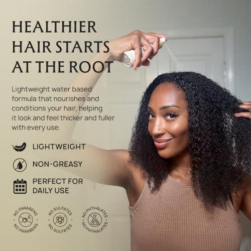 Lebanta Hair Oil Spray - 100% Pure Ingredients For Non Greasy, Thicker & Stronger Looking Hair - Organic Batana, Castor, Biotin, Saw Palmetto, and Rosemary Oil for Men & Women Scalp - 4 FL OZ 4.1 Count (Pack of 1)