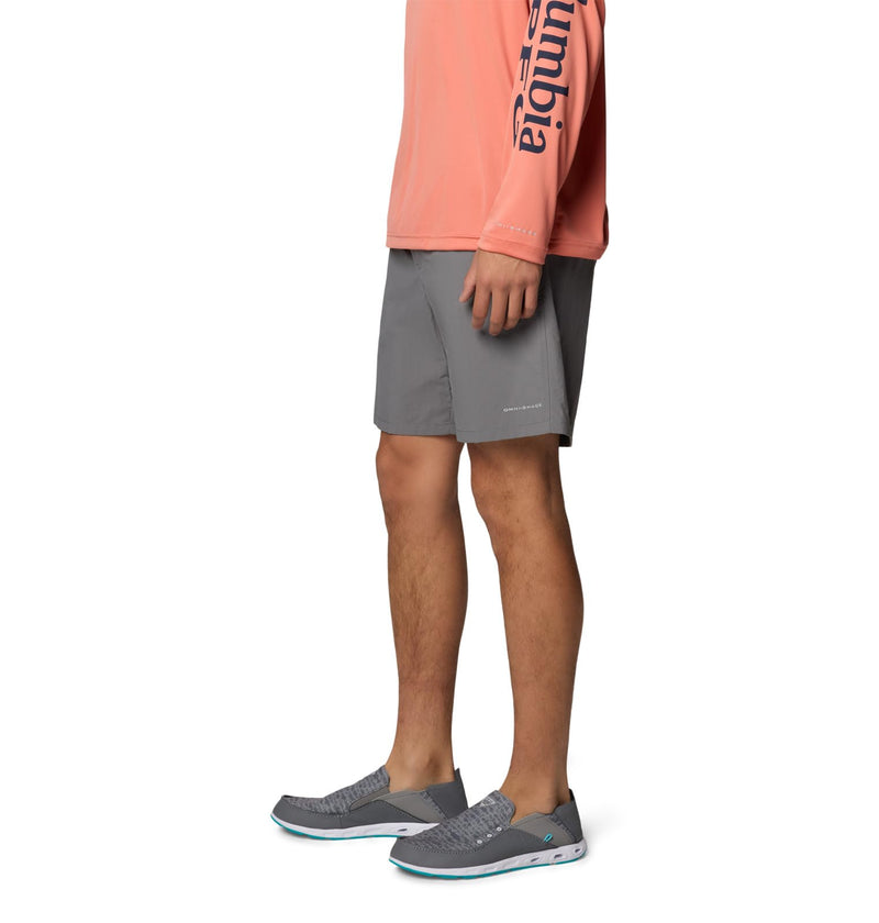 Columbia Mens PFG Backcast IV Water Short X-Large/8" Inseam City Grey