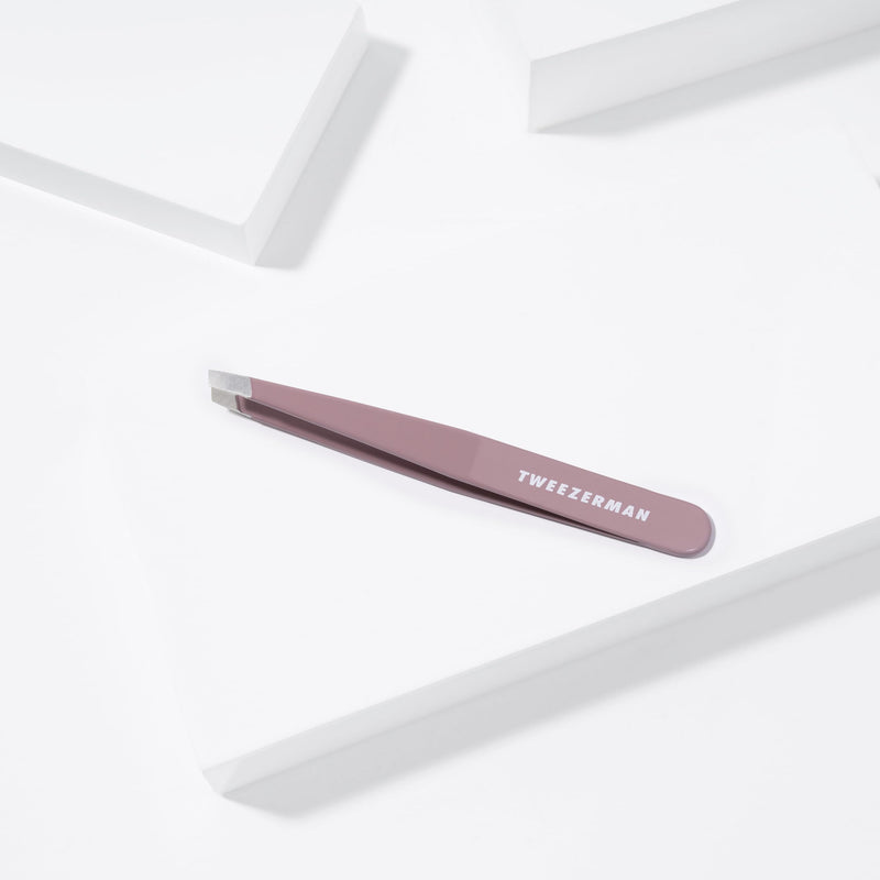 Tweezerman Exclusive Purple Wisteria Slant Tweezer - Hair Removal Tweezers, Stainless Steel - BeesActive Australia