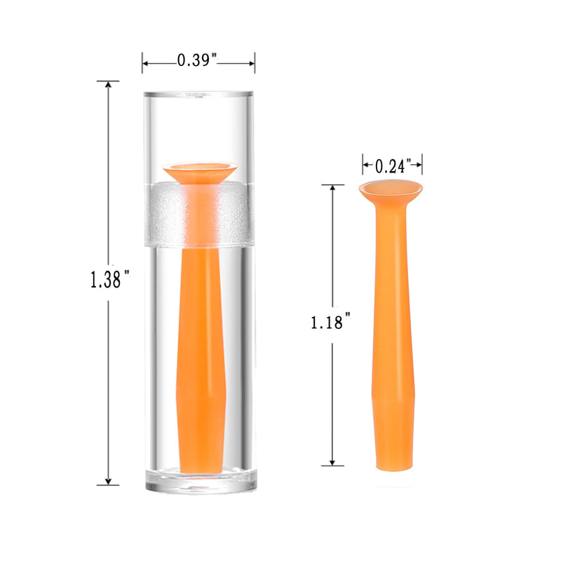 12 Pack Hard Contact Lens Remover for RGP and Scleral Lenses, Eye Plungers Suction Cup Removal Tool 12