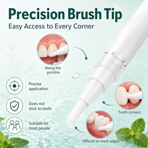 2pcs Teeth Repair Gel, Gum Daily Care Teeth Stain Removal Essence Pen
