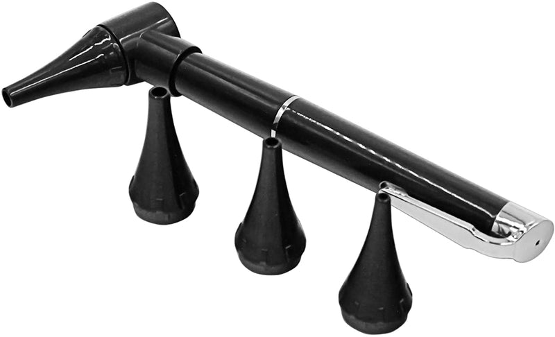 PrimaCare DL-4112 Mini Diagnostic Otoscope Kit with High Resolution LED Ear Light, Medical LED Pocket Clip Otoscope for Nurse, Student, Doctors EMT, 3 Sized Speculas - BeesActive Australia
