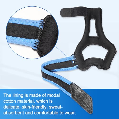 Velpeau Breathable Thumb Brace for Arthritis Pain and Support, Ideal for De Quervain's Tenosynovitis, Tendonitis, Sprained, Osteoarthritis, Trigger Thumb Spica Splint Stabilizer Right or Left Hands(M) Medium Black