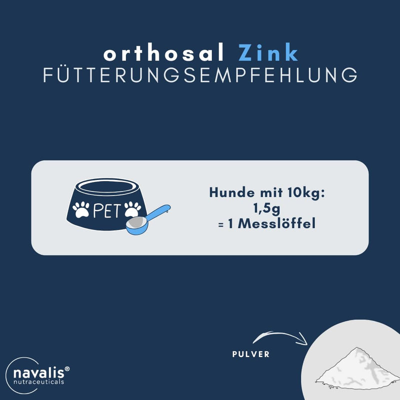 Orthosal Zinc Dog Nutrient Preparation for Dogs N