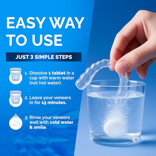 Retainer Cleaners Bundle | Aligner & Retainer Cleaner Fresh Foam | Retainer Cleaner Tablets for Invisalign Approved for Ultrasonic Cleaners 4-Month Supply