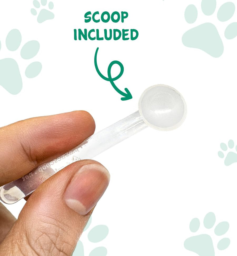 True Dog Plaque Remover (200g) Dog Breath Freshener with Spearmint and Seaweed for Dogs Teeth Helps Prevent Tartar Buildup, Digestive and Immune System Booster - Natural Pet Supplement