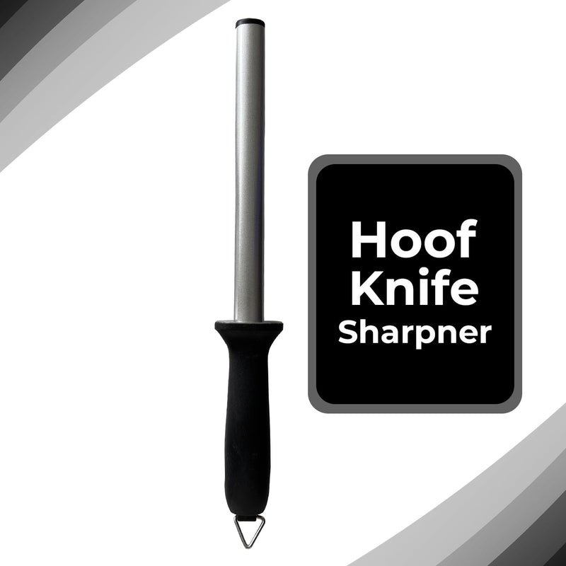 Hoof Knife Sharpener, Farrier Tool with Fine Diamond Grit Coated 8 Inch Honing Rod, Farrier Knife Sharpener for Sharpening Hoof Knives - BeesActive Australia