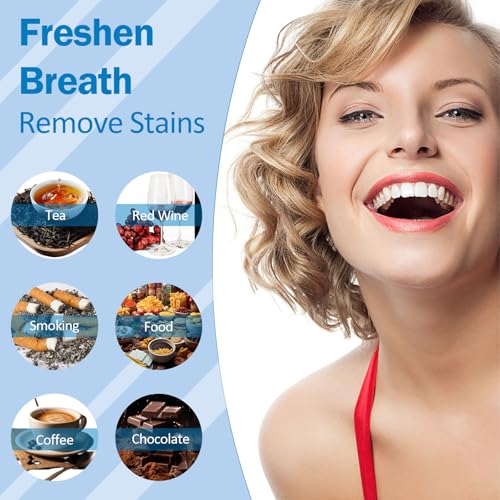 KTSAY Teeth Whitening Pen - Professionally Stain Removal Teeth Whitening Gel Formula, No Sensitivity Effective Teeth Whitener, Mint (0.11 Fl Oz (Pack of 4))