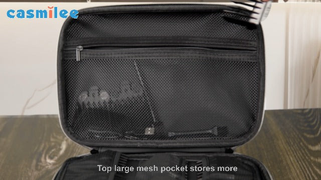 Barber Case for Hair Clippers, for Wahl, for Ufree and for Andis, Case Only brown