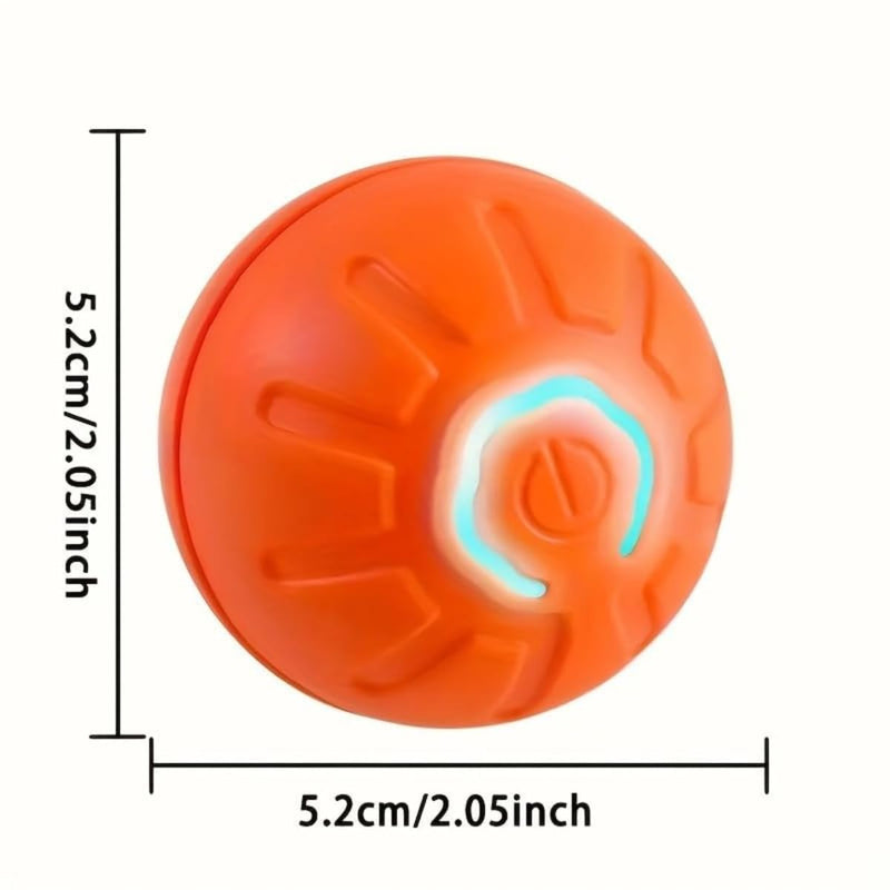 2PCS Shaky Ball for Dogs, Shaky Ball Toy for Dogs, Vibrating Dog Ball, Vibrating Ball for Dogs, Shaky Ball Moving Dog Toy, Automatic Moving Dog Toy Ball, Suitable for All Dogs (Orange+Blue) Mix - BeesActive Australia