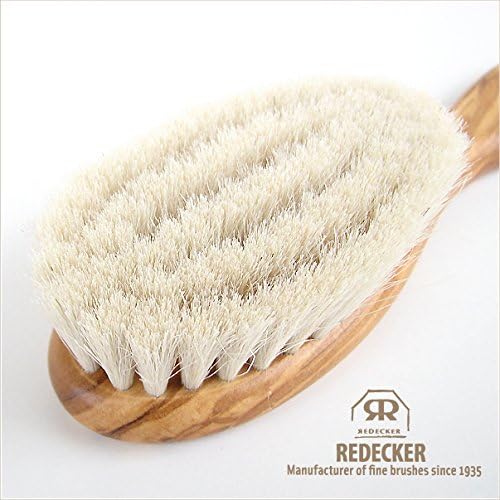 [Redecker/redekka-] Natural and Baby Brush (Goat hair/Olive) - BeesActive Australia