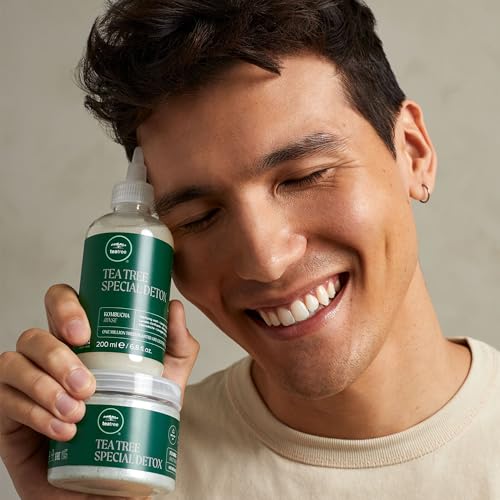 Tea Tree Special Detox Kombucha Rinse, Removes Buildup, Adds Shine, For All Hair Types 6.8 Fl Oz (Pack of 1)