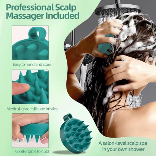 Rosemary Scalp Scrub Exfoliator for Oily Scalp Deep Clean 10.58 oz