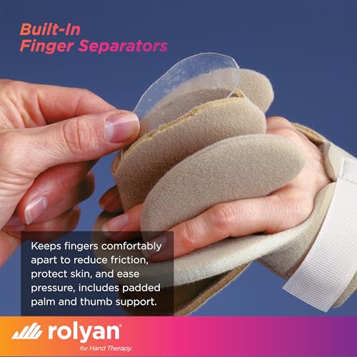 Rolyan Sof-Foam Palm Shield, Hand Protector, Contracture Guard, Left Left Hand