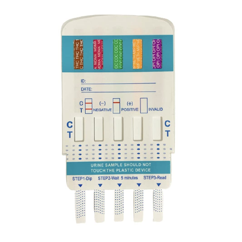10 Panel Dip Drug Testing Kit, Test for 10 Different Drugs. (1) - BeesActive Australia