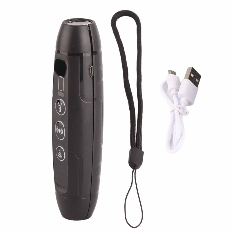 Ultrasonic Anti Barking Device, 3 Modes Dog Barking Control Device with High Bright Flashlight Humane No Bark Device for Training Indoor Outdoor