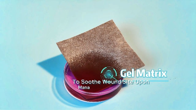 EVERLIT AG Silver Calcium Alginate Wound Dressing | Absorbent Non-Stick Sterile Dressing Pad | Gentle Gauze with Natural Gelling Fiber for Wound Care 4" x 4" | Pack of 5