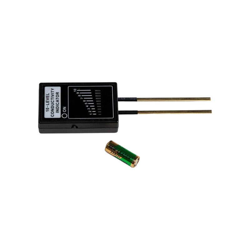 10-Level Conductivity Indicator – Educational LED Tester for Chemistry and Physics Labs – Measures Solution Conductivity with Brass Probes – Ideal for Classroom and Homeschool - BeesActive Australia
