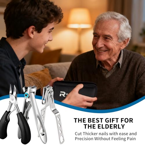 Toenail Clippers for Seniors, 7-Pc Kit